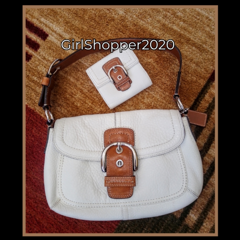 ‼️COACH Leather Soho Bag & Wallet